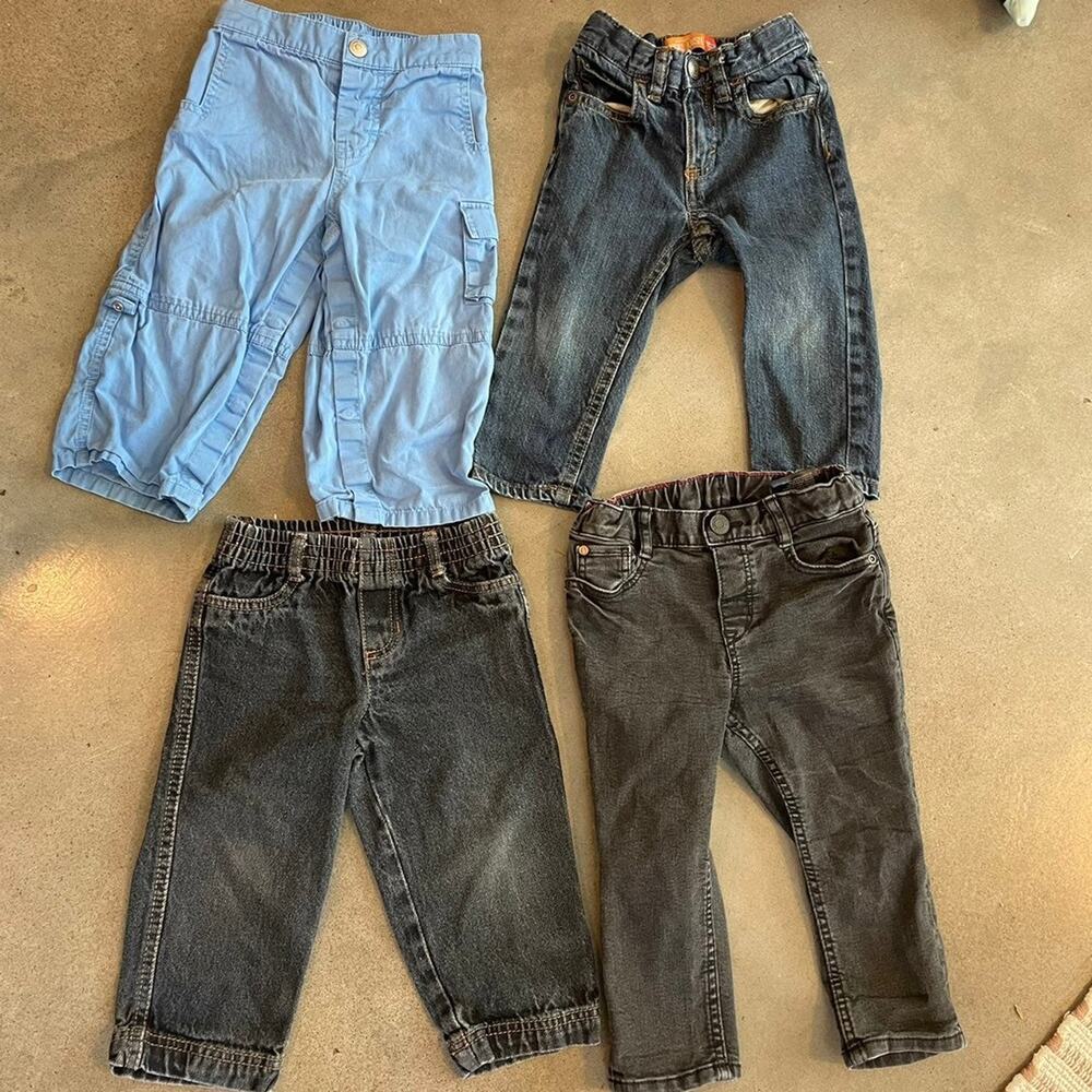 Gap old navy okie dokie &Denim infant boys pants jeans size 18 months bundle